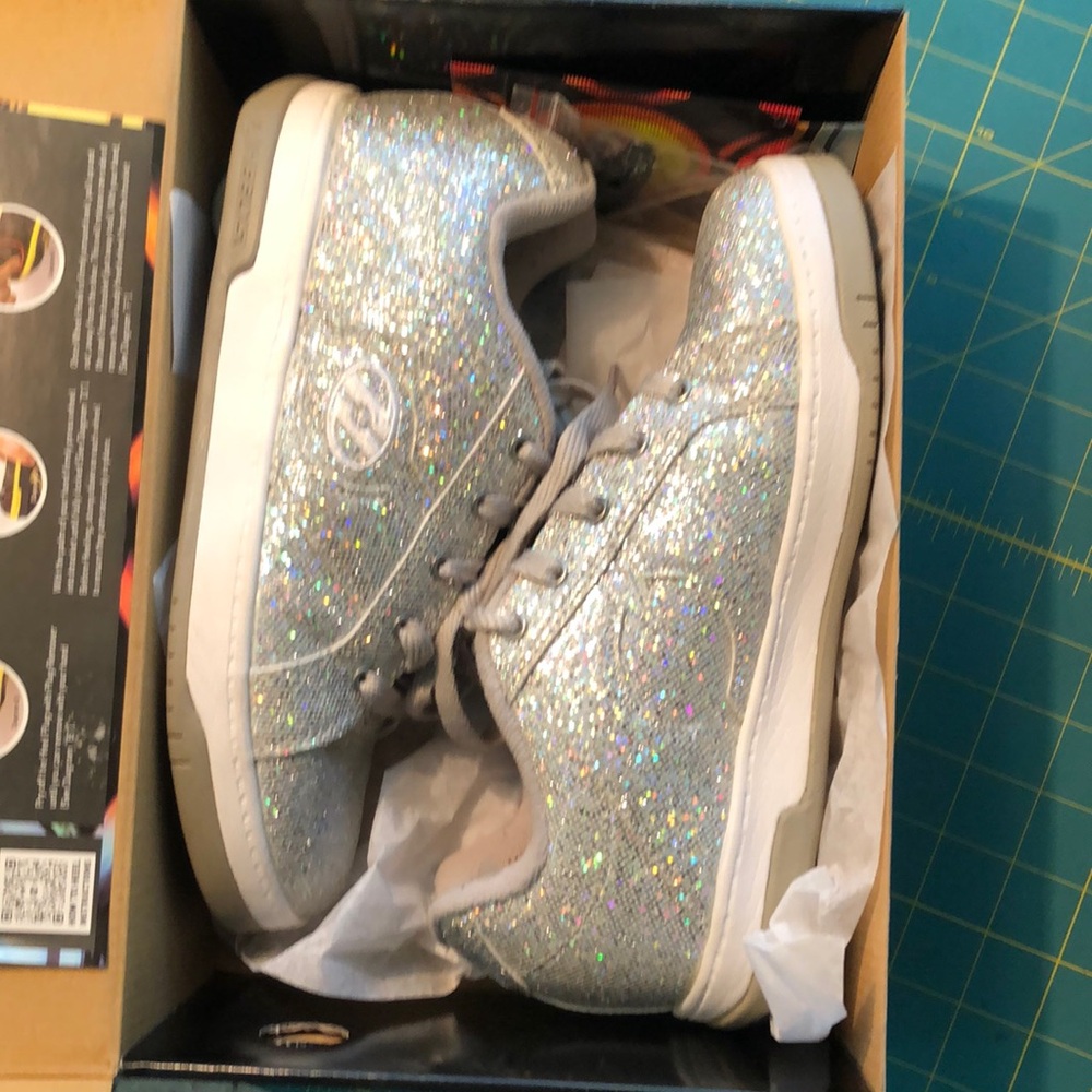 Heelys Sparkling Silver Kids Sneakers